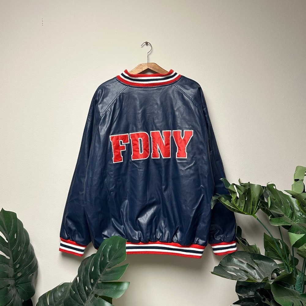 Vintage New York‎ Fire Department Bomber Jacket